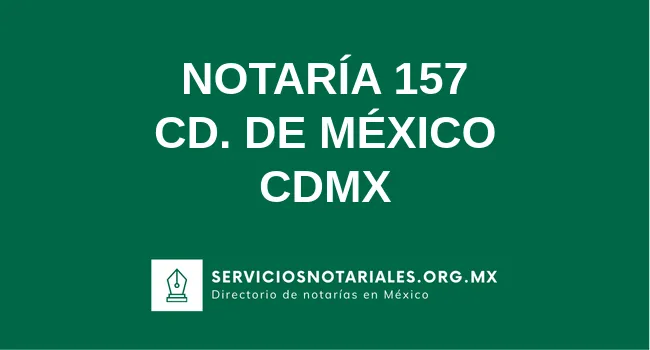 Notaria 157 Del Distrito Federal Licenciado Placido Nuñez Barroso