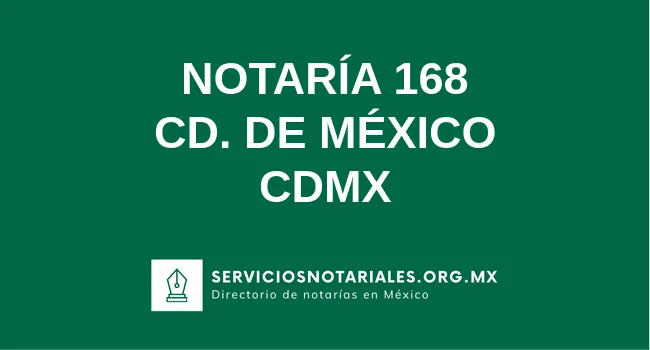 Notaría 168 de 