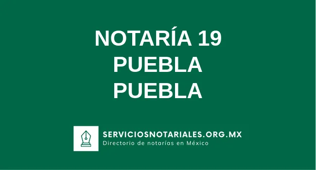 Notaria Notaría 19 Puebla - Notario Fabián Gerardo Lara Said