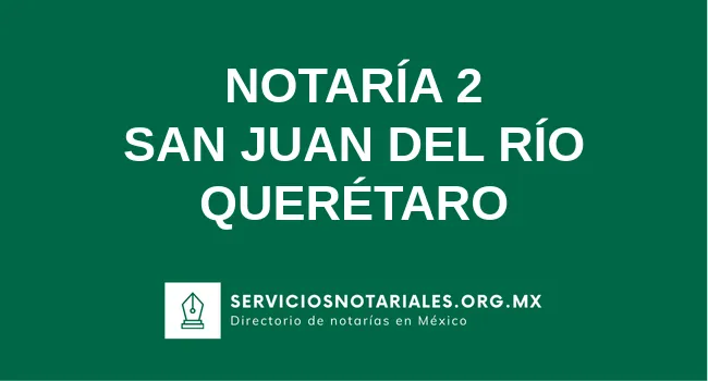 Notaría 2 de 