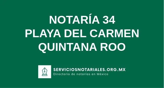 Notaria Publica 34 Playa Del Carmen